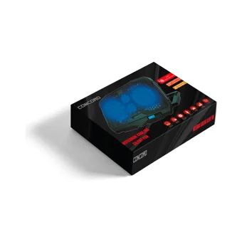 Concord C-884 1500 Rpm Mini 2 Fanlı Plastik 17 İnç Laptop Soğutucu