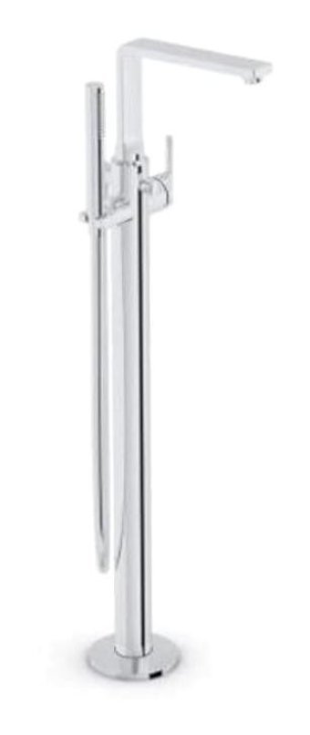 Artema A41287 Pirinç Çiftli Aç Kapa Ankastre Kuğu Banyo Bataryası Krom