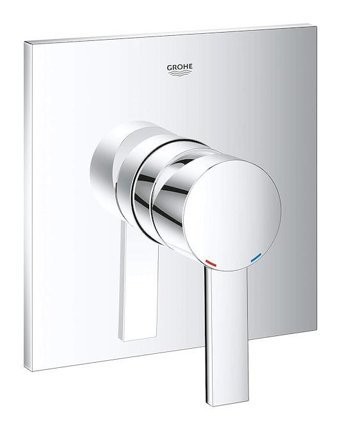 Grohe 24069000 Krom Kaplama Tekli Aç Kapa Yarı Ankastre Kare Banyo Bataryası Krom