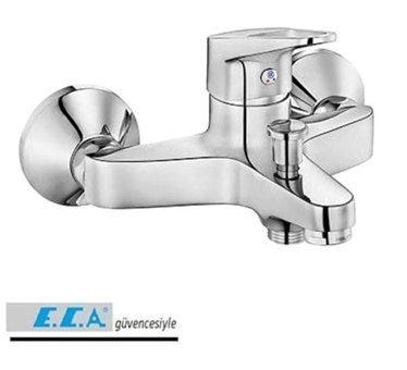 E.C.A Santino Pirinç Çiftli Aç Kapa Banyo Bataryası Krom