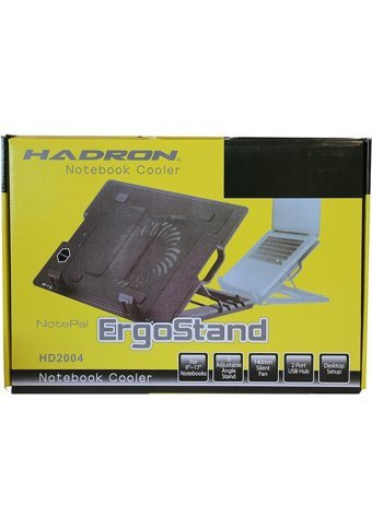 Hadron Hd2004 1400 Rpm Mini Sessiz 1 Fanlı Plastik 17 İnç Laptop Soğutucu