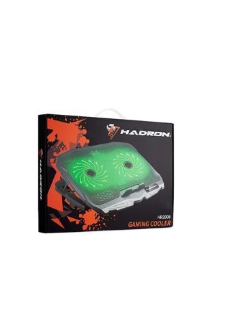 Hadron Hr2008 1500 Rpm Mini 4 Fanlı Alüminyum 17 İnç Laptop Soğutucu