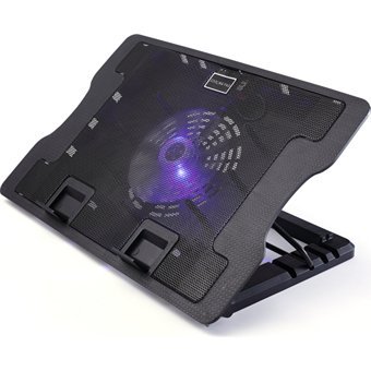 Gaman Coolıng Pad Katlanabilir 1400 Rpm Sessiz 2 Fanlı 17 İnç Laptop Soğutucu