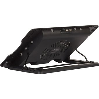 Gaman Coolıng Pad Katlanabilir 1400 Rpm Sessiz 2 Fanlı 17 İnç Laptop Soğutucu