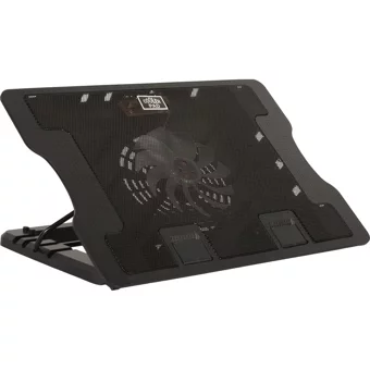 Gaman Coolıng Pad Katlanabilir 1400 Rpm Sessiz 2 Fanlı 17 İnç Laptop Soğutucu