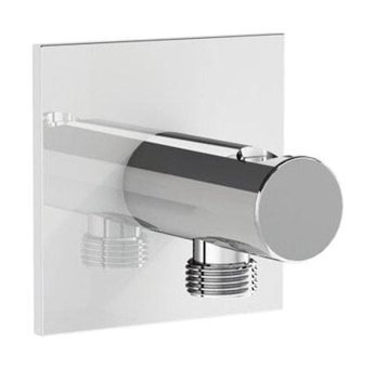 Vitra A42832 Pirinç Çiftli Aç Kapa Ankastre Kare Banyo Bataryası Krom