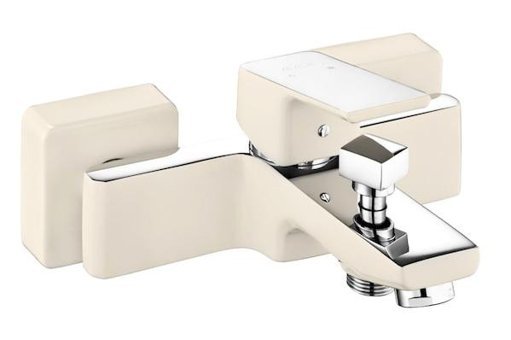 E.C.A 103402469 Krom Kaplama Çiftli Aç Kapa Solo Kare Banyo Bataryası Çok Renkli