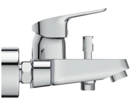 Ideal Standard Ceraflex Pirinç Çiftli Aç Kapa Yarı Ankastre Kare Banyo Bataryası Krom