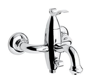 Emmevi ART. 3900 Çelik Çiftli Aç Kapa Solo Yuvarlak Banyo Bataryası Krom
