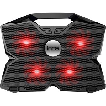 Inca Inc-3280 1200 Rpm Mini Sessiz 4 Fanlı Plastik 17 İnç Gaming Laptop Soğutucu