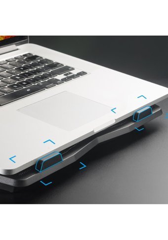 Bix Bx-Cp01W 1000 Rpm Mini 2 Fanlı Plastik 15.6 İnç Laptop Soğutucu