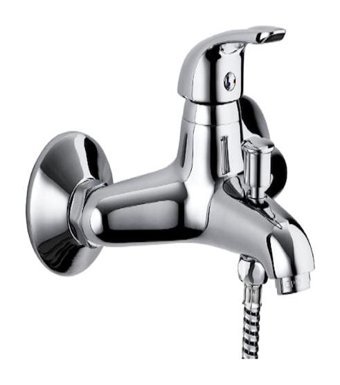 Gpd ADRİO Pirinç Çiftli Aç Kapa Solo Kare Banyo Bataryası Krom