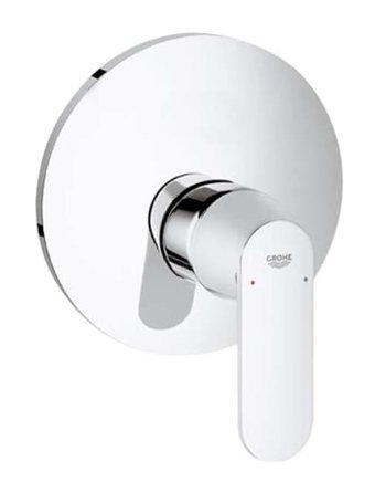 Grohe 19383000 Krom Kaplama Tekli Aç Kapa Yarı Ankastre Kare Banyo Bataryası Krom