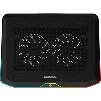 Deep Cool N80 800 Rpm Sessiz 2 Fanlı Rgb Plastik 17 İnç Laptop Soğutucu