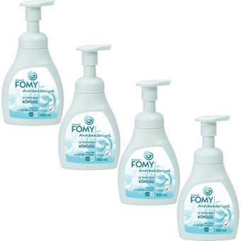 Fomy Gül-Müge Çiçeği-Vanilya Antibakteriyel 4'lü 300 ml Sıvı Sabun