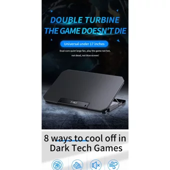 Autumn Facts Shop Katlanabilir Sessiz Metal Laptop Soğutucu