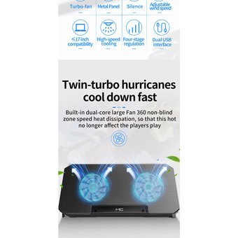 Autumn Facts Shop Katlanabilir Sessiz Metal Laptop Soğutucu