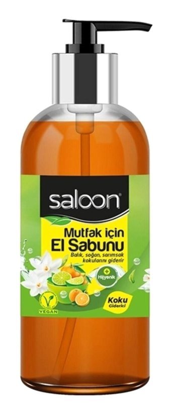 Saloon Mutfak İçin Portakal Parabensiz Nemlendiricili 485 ml Sıvı Sabun