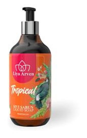 Liya Arven Tropical Tropikal Parabensiz 500 ml Sıvı Sabun