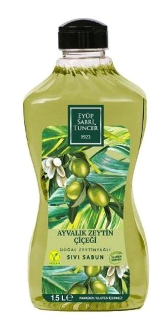 Eyüp Sabri Tuncer Ayvalık Zeytin Çiçeği Nemlendiricili 12'li 1.5 lt Sıvı Sabun