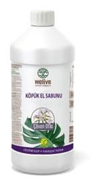Welive Çöven Otu Parabensiz Nemlendiricili 1000 ml Sıvı Sabun