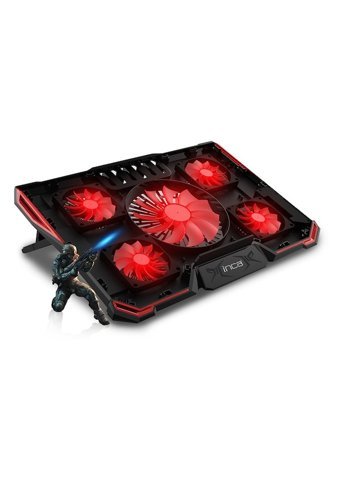 Inca Inc-611 2200 Rpm Mini Sessiz 5 Fanlı Metal 17 İnç Gaming Laptop Soğutucu