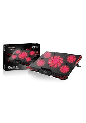 Inca Inc-611 2200 Rpm Mini Sessiz 5 Fanlı Metal 17 İnç Gaming Laptop Soğutucu