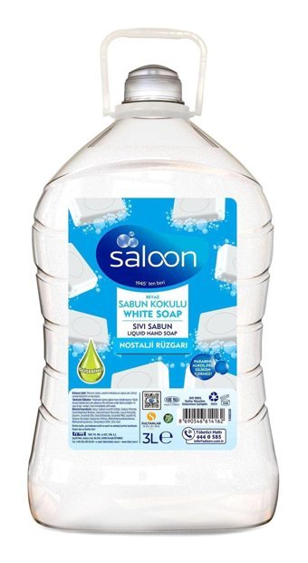 Saloon Nostalji Rüzgarı Gliserin 3 lt Sıvı Sabun