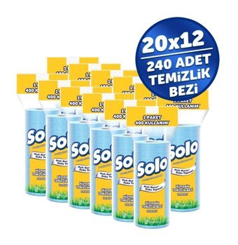 Solo 12x20'li Temizlik Bezi