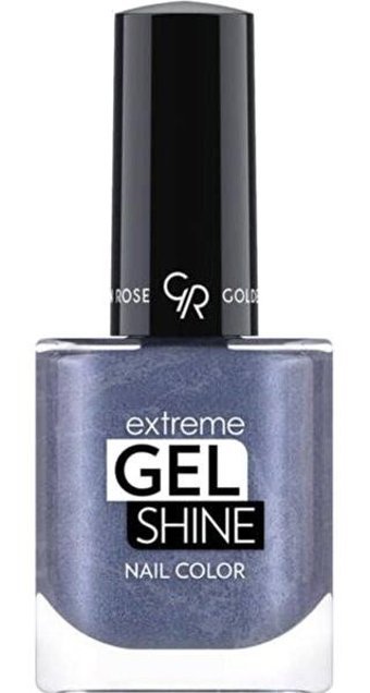 Golden Rose Extreme Gel Shine No 31 Gri-Mavi Simli Oje