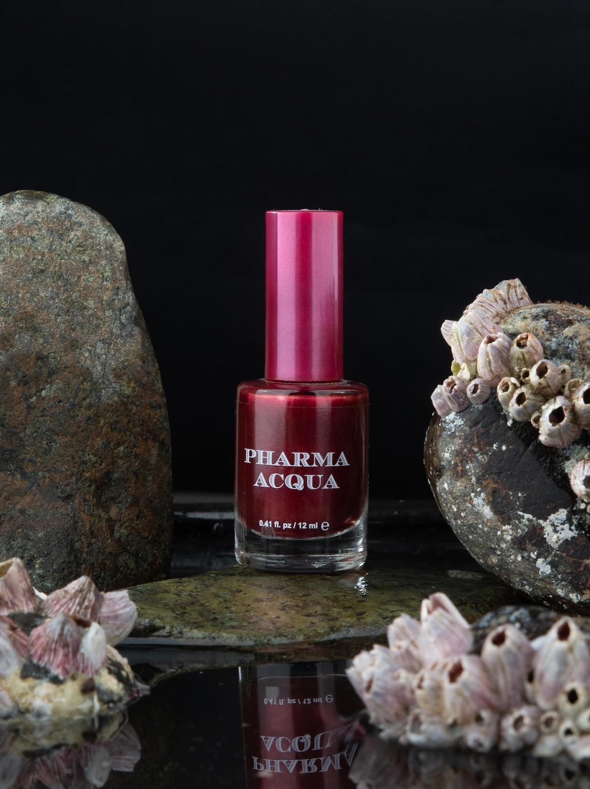 Pharma Acqua 48 Bordo Işıltılı Oje