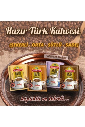 Altıncezve Sade Orta Kavrulmuş Türk Kahvesi 20x7 gr