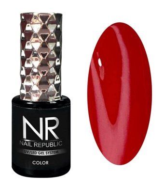 Nail Republic 206 Koyu Kırmızı Kalıcı Parlak Oje