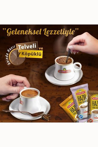 Altıncezve Sade Orta Kavrulmuş Türk Kahvesi 20x7 gr