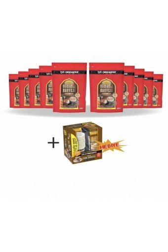 Dr. Tea Coffee Osmanlı Sade Orta Kavrulmuş Türk Kahvesi 10x200 gr