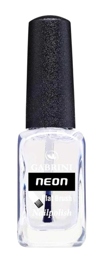 Gabrini Neon Flat N10 Şeffaf Parlak Oje