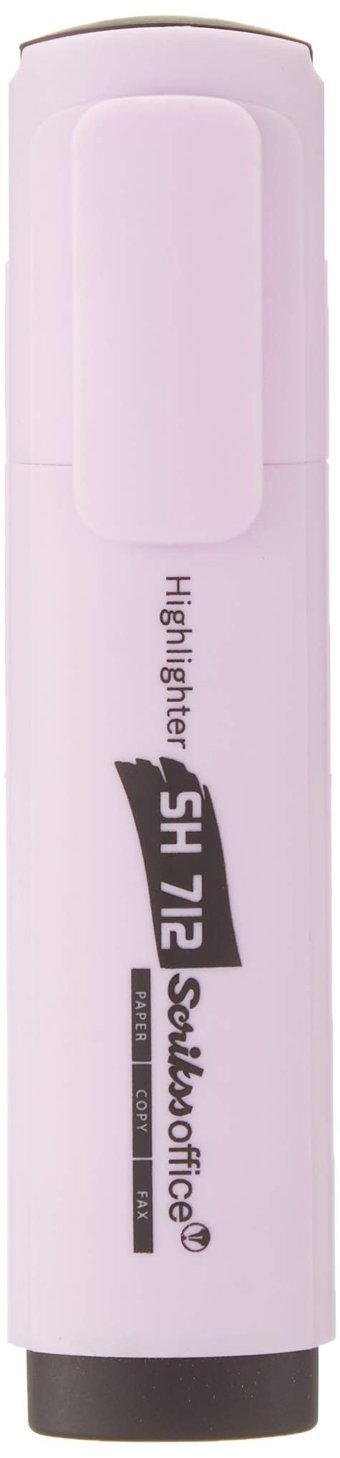 Scrikss SH712 Pastel Lila Fosforlu Kalem