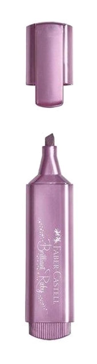 Faber-Castell 46 Metalik Pembe Fosforlu Kalem
