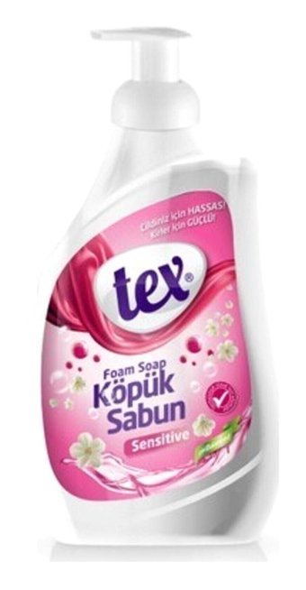 Tex Nemlendiricili Köpük Sıvı Sabun 3 x 750 ml 5'li
