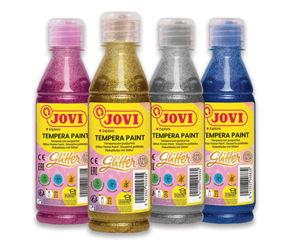 Jovi No: 517 Simli Gümüş 250 ml Guaj Boya
