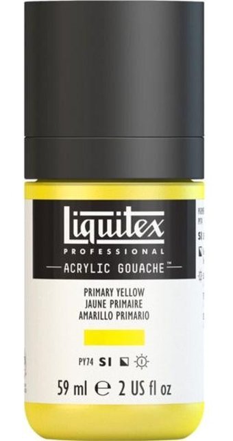 Liquite Sarı 59 ml Guaj Boya
