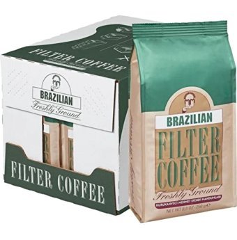 Mehmet Efendi Sade Brezilya Arabica Öğütülmüş Filtre Kahve 250 gr