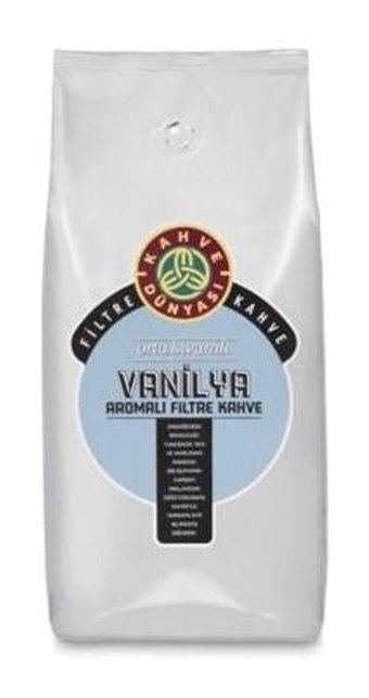 Kahve Dünyası Vanilya Aromalı Arabica Çekirdek Filtre Kahve 1 kg