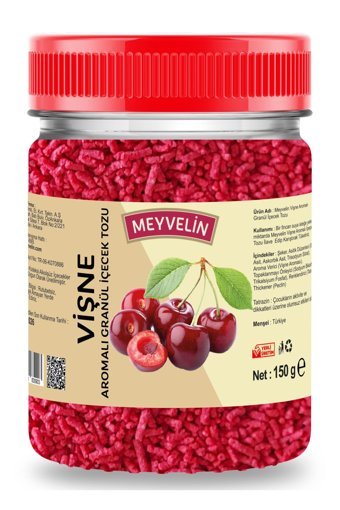 Meyvelin Vişne Aromalı İçecek Tozu 150 gr