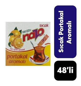 Nazo Portakal Aromalı İçecek Tozu 48'li 1.5 gr