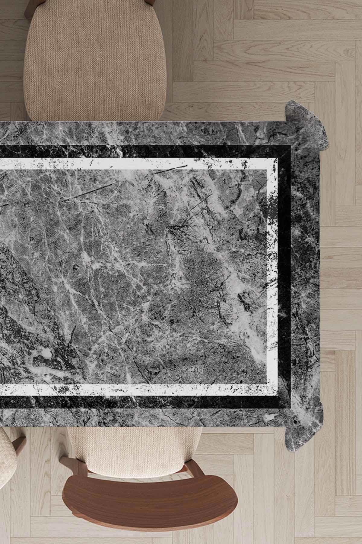 Viva Home MSO240 Tay Tüyü 140x260 cm Dikdörtgen Masa Örtüsü Beyaz