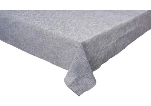 Porland Meli Pamuk-Polyester 150x250 cm Dikdörtgen Masa Örtüsü Mavi