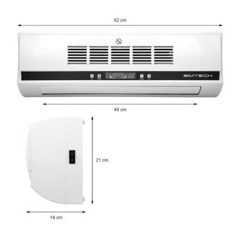 Simtech KM 1718 Duvar Duvar Tipi Vantilatör