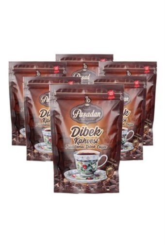 Paşadan Dibek Sade Orta Kavrulmuş Türk Kahvesi 6x200 gr