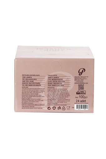 Paşadan Sade Orta Kavrulmuş Türk Kahvesi 24x100 gr